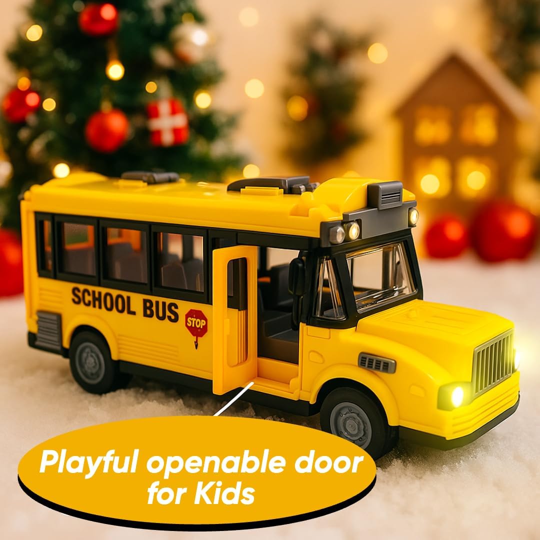 Luxe Realm City Car RC - Autobús escolar vehículo de