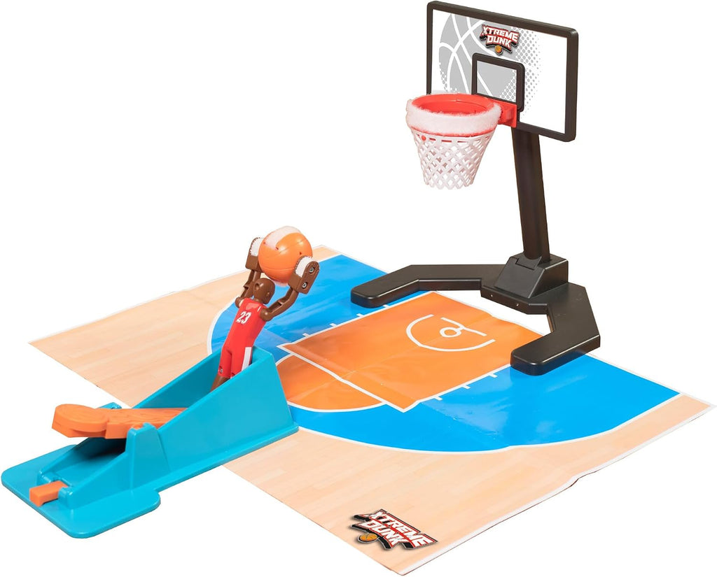 TOMY Xtreme Dunk Mini Juego de Baloncesto