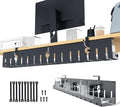 KEEGH Bandeja para organizar cables debajo del escritorio de 48 pulgadas