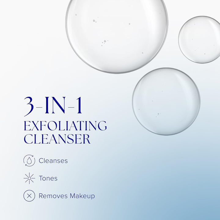 iS CLINICAL Complejo Limpiador, 3en1 Limpiador facial suave para po...
