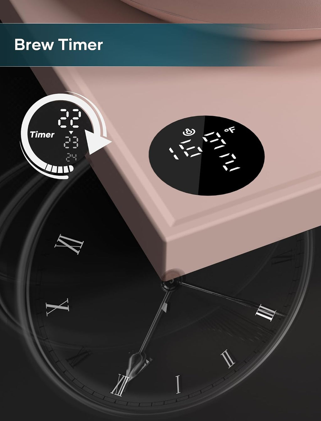 INTASTING Hervidor Eléctrico, Hervidor Eléctrico de Cuello de Ganso, Control Preciso de Temperatura de ±1℉, Interior de Acero Inoxidable, Calentamiento Rápido para Café de Goteo, Té y Agua Hirviendo