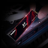 KingSpec SSD M.2 de 2 TB 2280 NVMe PCIe 4.0 x4, velocidad de lectur...