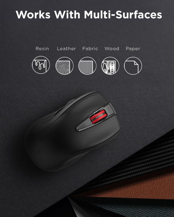 Lenovo Ratón recargable USB-C silencioso (WL500) - Botones silencio...