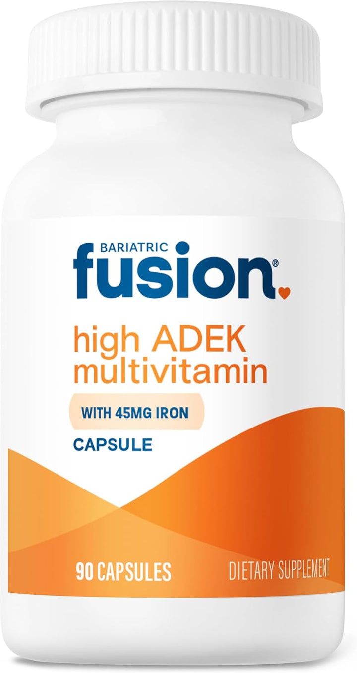 Bariatric Fusion Multivitamínico de alta ADEK con hierro | Multivit...