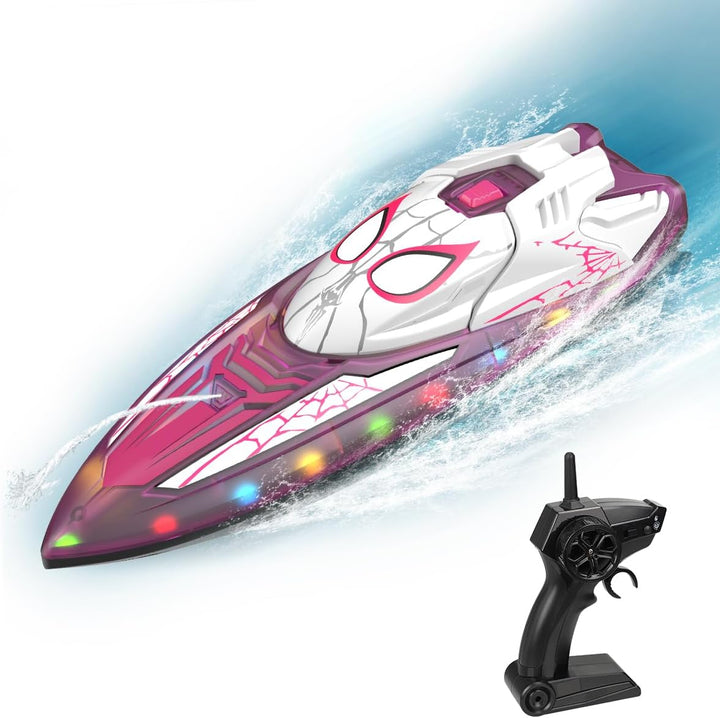Fullware Spider Hero Barco RC, Barco de Control Remoto de 2.4GHz co...