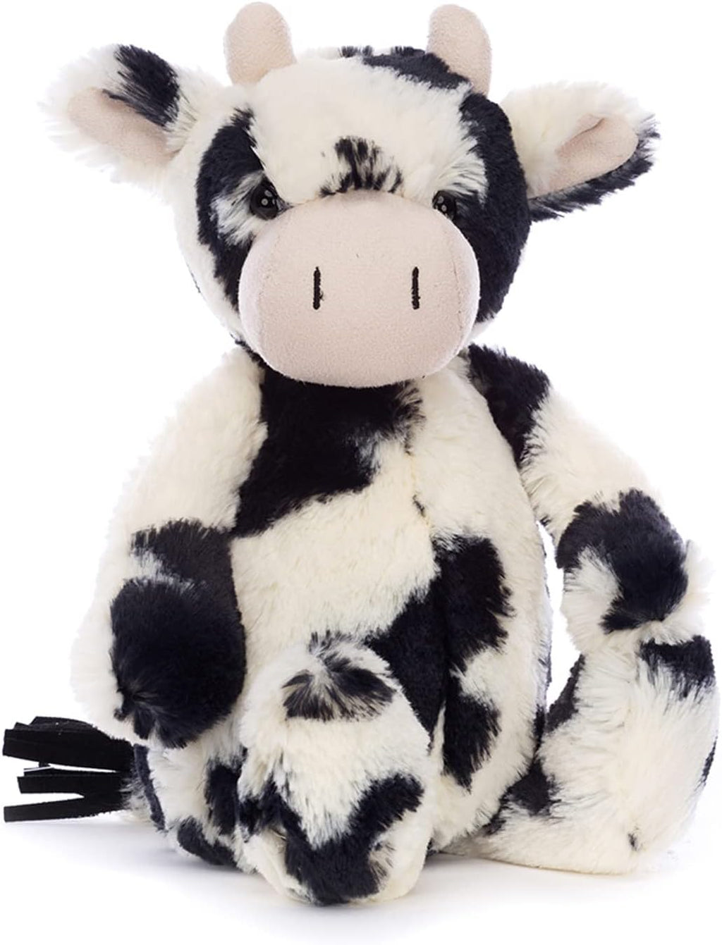 Jellycat Becerro Tímido, Animal de Peluche, Mediano de 12 Pulgadas - Juguete de Peluche Clásico del Patio de la Granja - Regalo Clásico para Niños