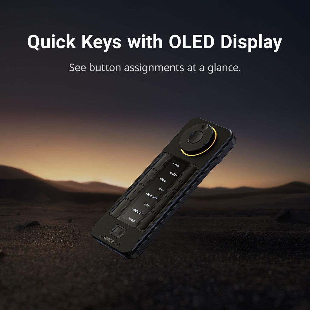 Xencelabs Pen Display 24, tableta de dibujo con monitor de pantalla 4K, visualización de dibujo gráfico 99% Adobe RGB con 40 teclas rápidas personalizables, 2 lápices sin batería, 8192 niveles de