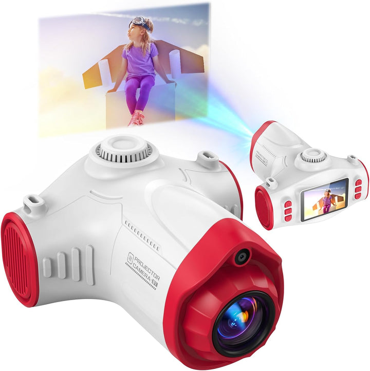 Cámara para niños, cámara para niños con proyector, ofrece proyecci...