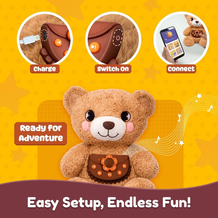 Lovabies Guffy by PlayShifu | Juguete de peluche interactivo para n...