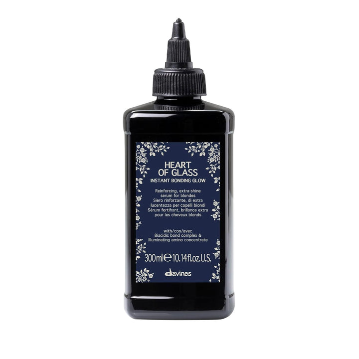 Davines Heart of Glass Instant Bonding Glow, suero rubio de acción...