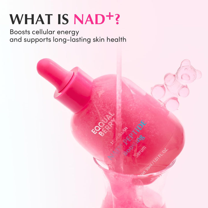 EQQUALBERRY NAD+ - Suero potenciador de péptidos doble | Suero de 1...