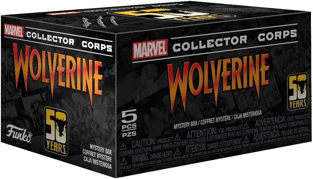 Funko Marvel Collector Corp Caja de suscripción: Wolverine 50th Ann...