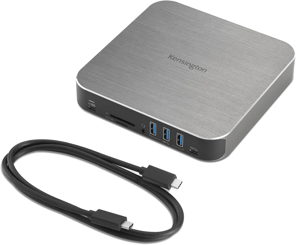 Kensington AD220S3 USB-C Triple Video Mobile Dock K31343WW, Plata