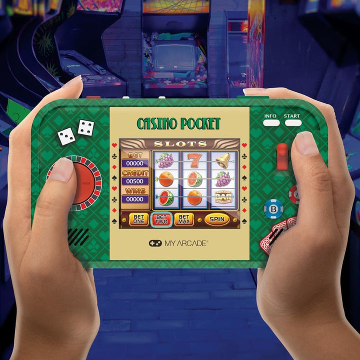 My Arcade Casino Pocket: Retro Casino Arcade Game, 30 Juegos, Bater...