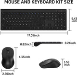 SHUNJINRUN Ultra Thin Ergonómico Silencioso Teclado Teclado Ratón C...