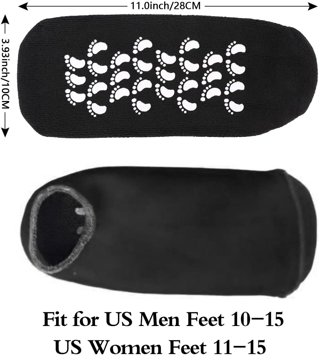 Codream Calcetines de gel hidratante para hombres grandes para piel...
