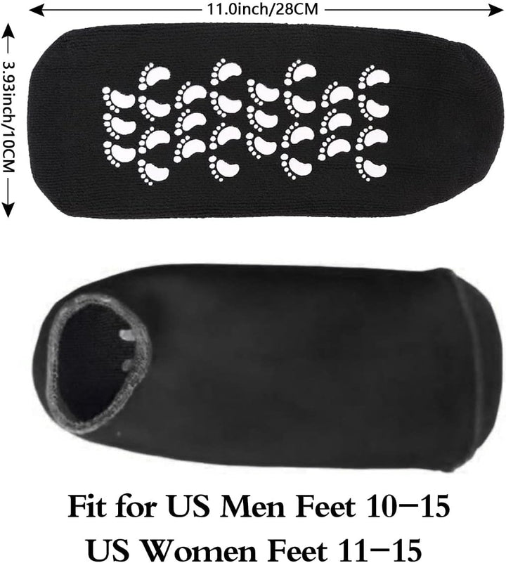 Codream Calcetines de gel hidratante para hombres grandes para piel...