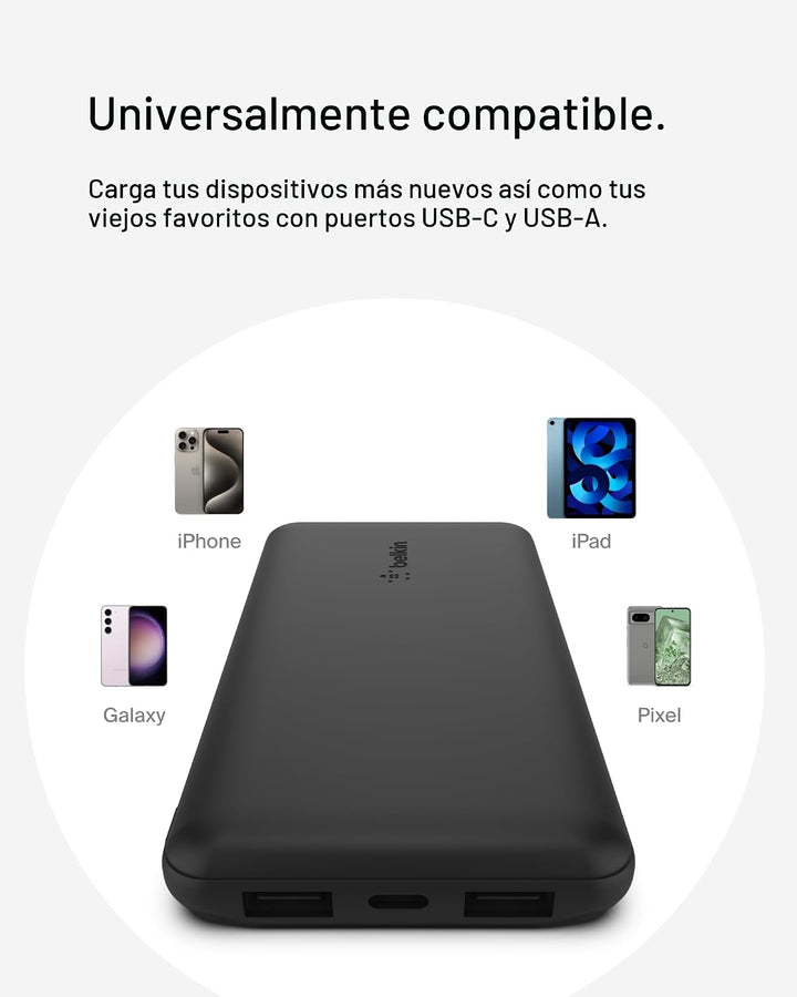 Belkin Cargador Portátil - Paquete de Batería de Banco de Energía d...