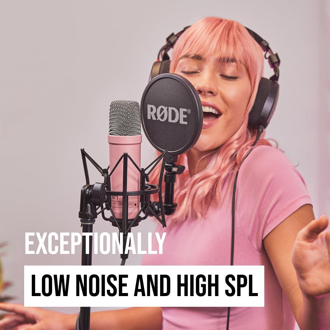 RØDE NT1 Signature Series - Micrófono condensador de diafragma gran...