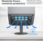 Spigen Soporte ajustable para laptop con ventilación