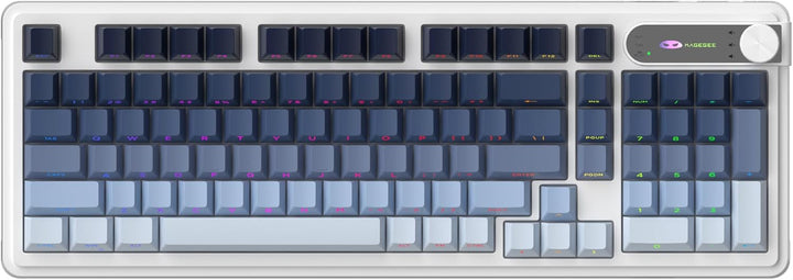 MageGee GK960 Teclado inalámbrico, 98 teclas Tri-Modo BT\/2.4G\/Tec...