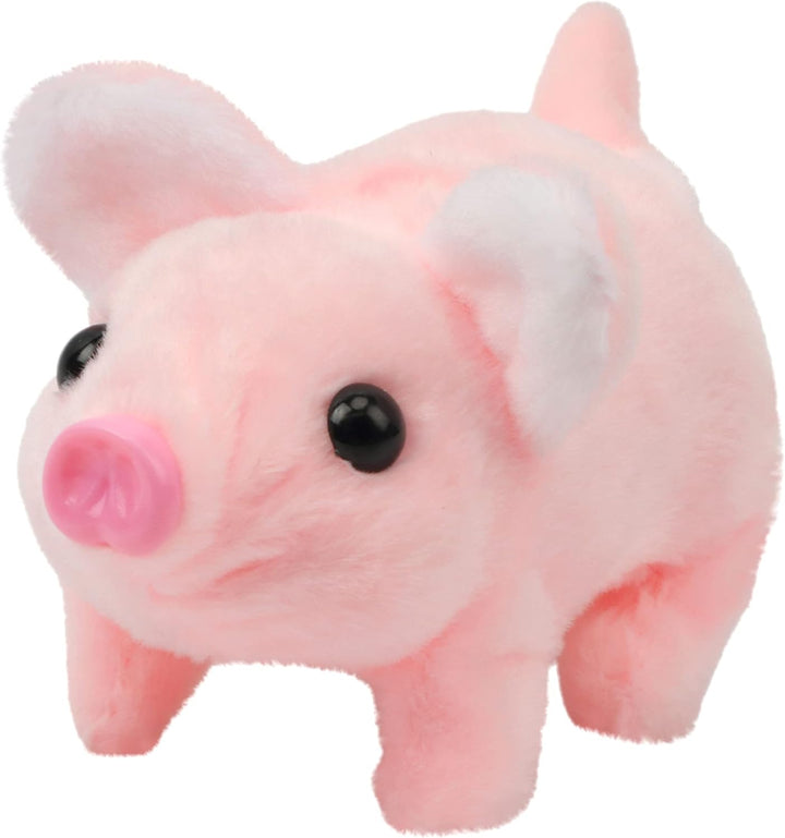 Hopearl - Cerdito interactivo que camina, juguete de peluche electr...