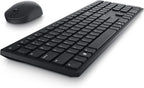 Dell Teclado y mouse inalámbricos avanzados - KM520 - Inalámbrico, interfaz de 2.4 GHz, Negro