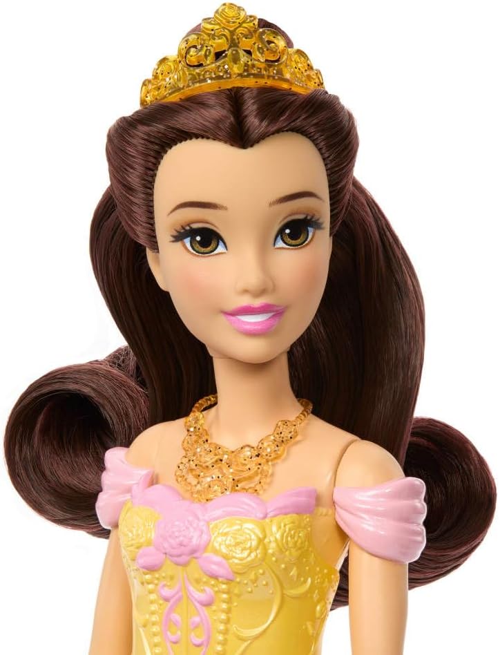 Mattel Disney Princess Toys muñeca Belle Fashion con 2