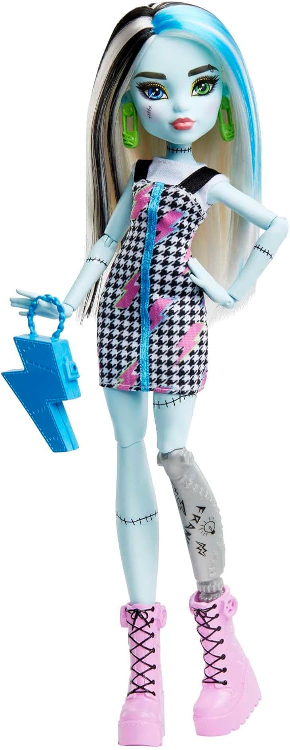 Monster High La muñeca Frankie cuenta con más de 10 articulaciones...