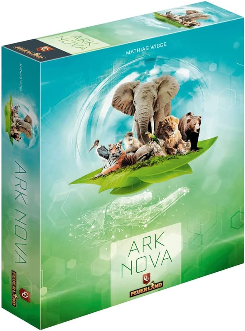 Capstone Games Juego de mesa de estrategia de gestión del zoológico Ark