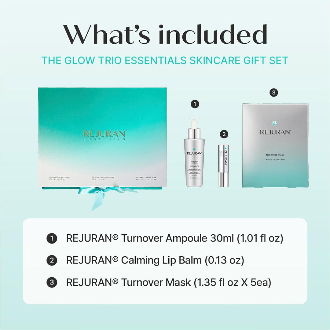 REJURAN® The Glow Trio Essentials - Set de regalo coreano para el c...