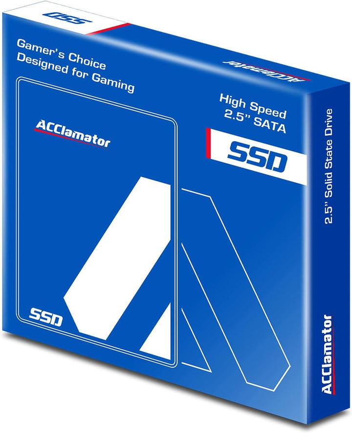 Acclamator SSD 512GB 2.5 pulgadas SSD interno SATA3 6Gb\/s unidad d...
