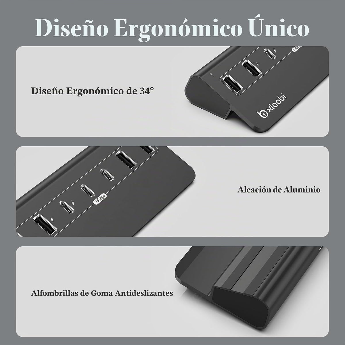 xiaobi, Bi-H07, hub USB de 4 puertos