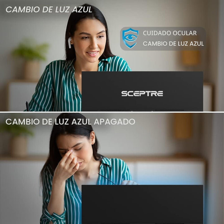 Sceptre - Monitor LED delgado Prime de 24 pulgadas, 1080p 99% sRGB...