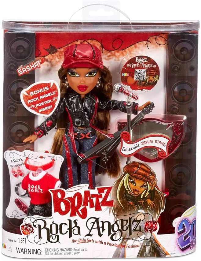 Bratz® Rock Angelz™ Edición Especial 20 Años Muñeca de Moda Sasha™