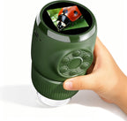 Mini microscopio digital para niños, juguete STEM portátil de mano 1000X