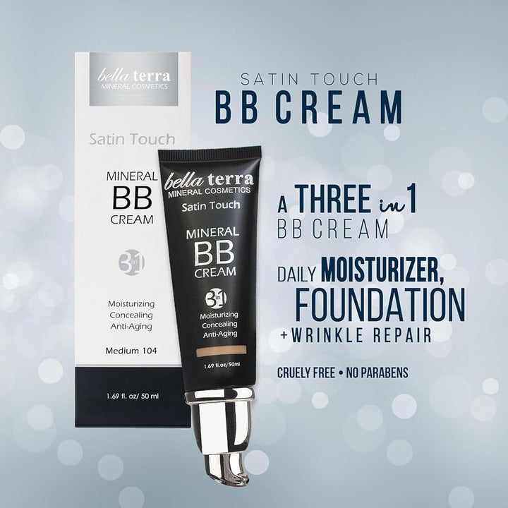 Bellaterra Cosmetics BB Cream - Hidratante tintado y maquillaje de...