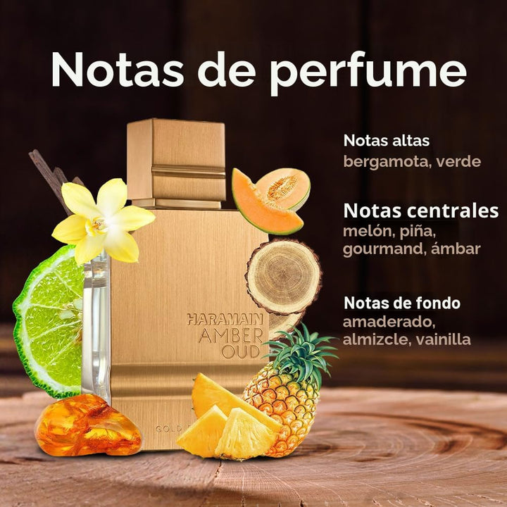Al Haramain Amber Oud Gold Edition \u2013 Perfume árabe unisex para...
