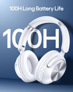 TAGRY Auriculares híbridos con cancelación activa de ruido, 100 hor...