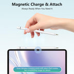 Lápiz óptico para Apple iPad 2018-2026, lápiz de carga magnética para iPad de 2ª generación y 1ª generación con sensibilidad de inclinación y rechazo de palma, lápiz para iPad A16 Pro 11/12.9/13, Air