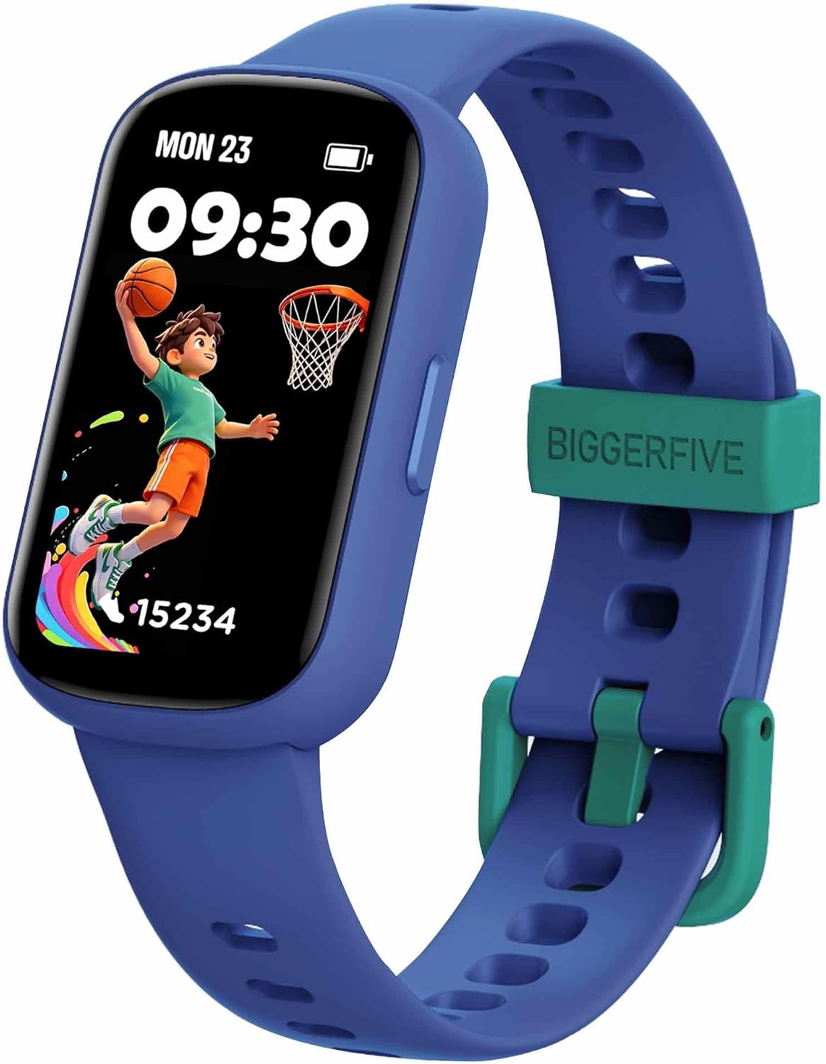 BIGGERFIVE Vigor Plus - Reloj de fitness para niños, reloj inteligente 1.47