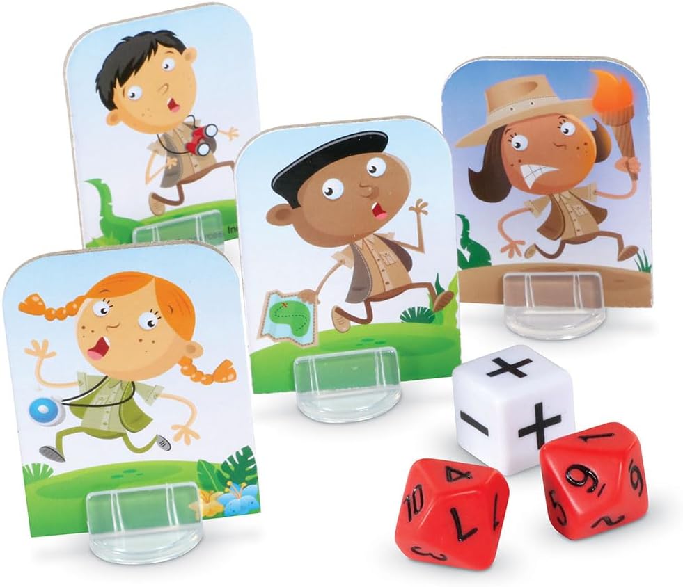 Learning Resources Math Island Juego de suma y resta