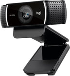 Logitech Cámara web C922x HD Pro para PC, Full HD 1080p\/30fps o vi...