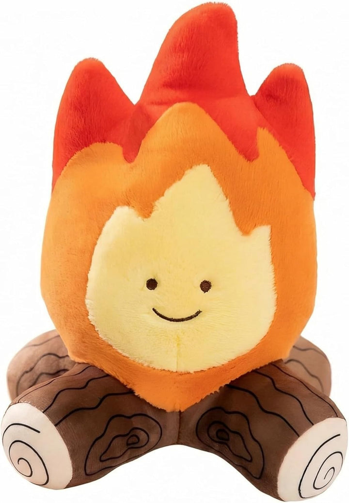 HOKESS Bonita almohada de felpa de fogata 10 pulgadas con
