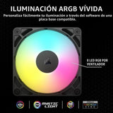 Ventiladores CORSAIR RS120 ARGB de 120 mm PWM \u2013 Conexión Daisy...
