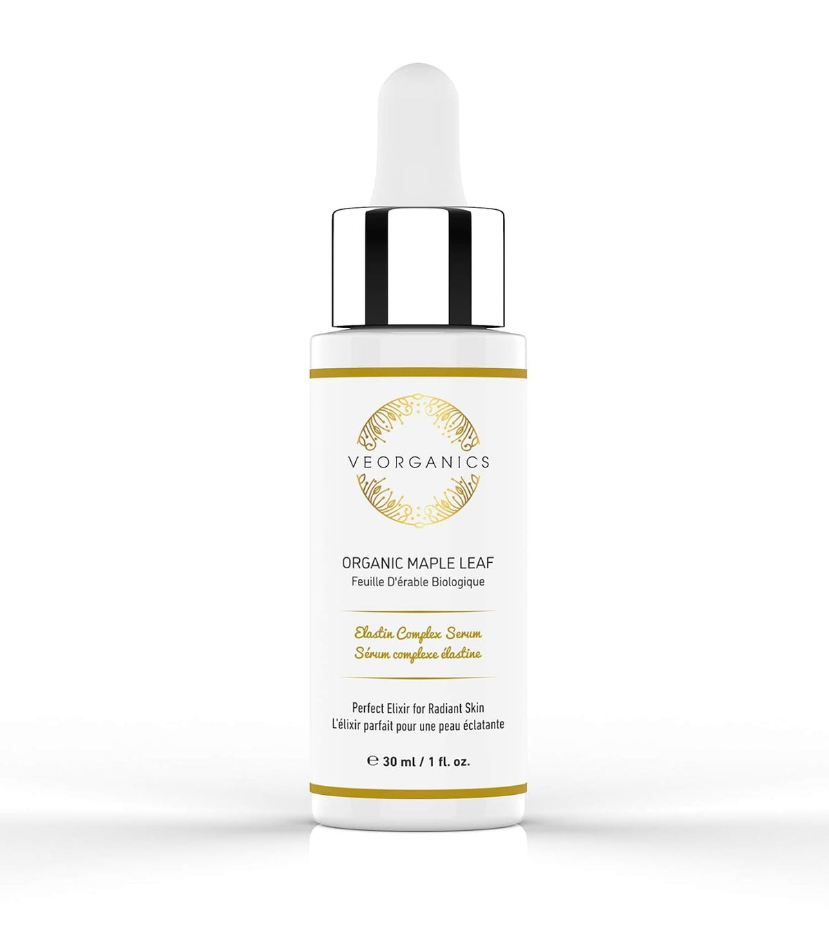 Suero facial orgánico de hoja de arce elastina complejo - rico en s...