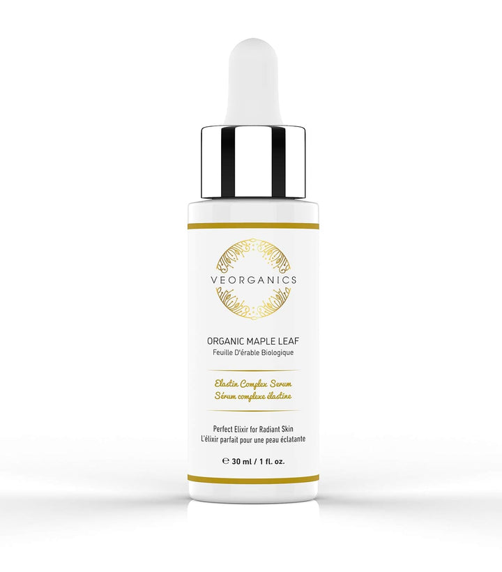 Suero facial orgánico de hoja de arce elastina complejo - rico en s...