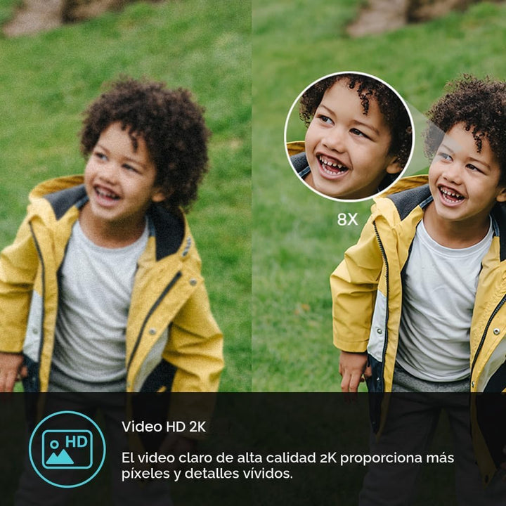 Kasa Smart - Cámara de seguridad 2K QHD para exteriores con cable,...