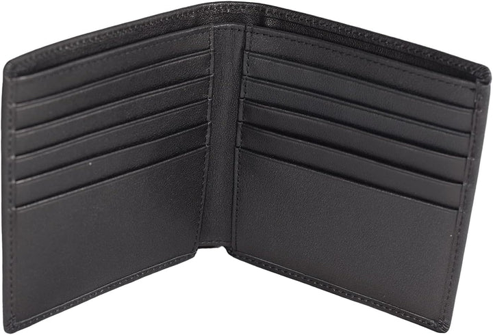 Cartera grande para hombre con 10 ranuras para tarjetas de crédito...