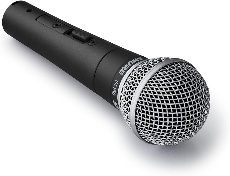 Micrófono SHURE, Negro